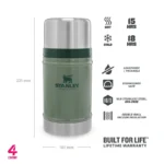 فلاسک غذای کوهنوردی استنلی مدل STANLEY Classic Legendary 700mL